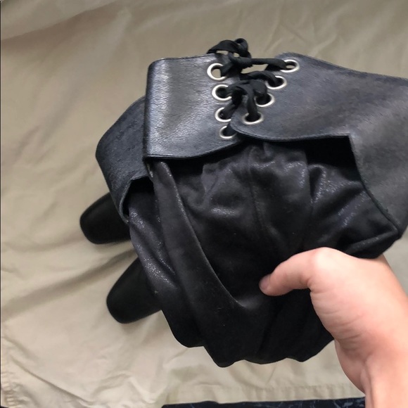 Stella McCartney Faux Leather Thigh High Boots - Picture 7 of 12